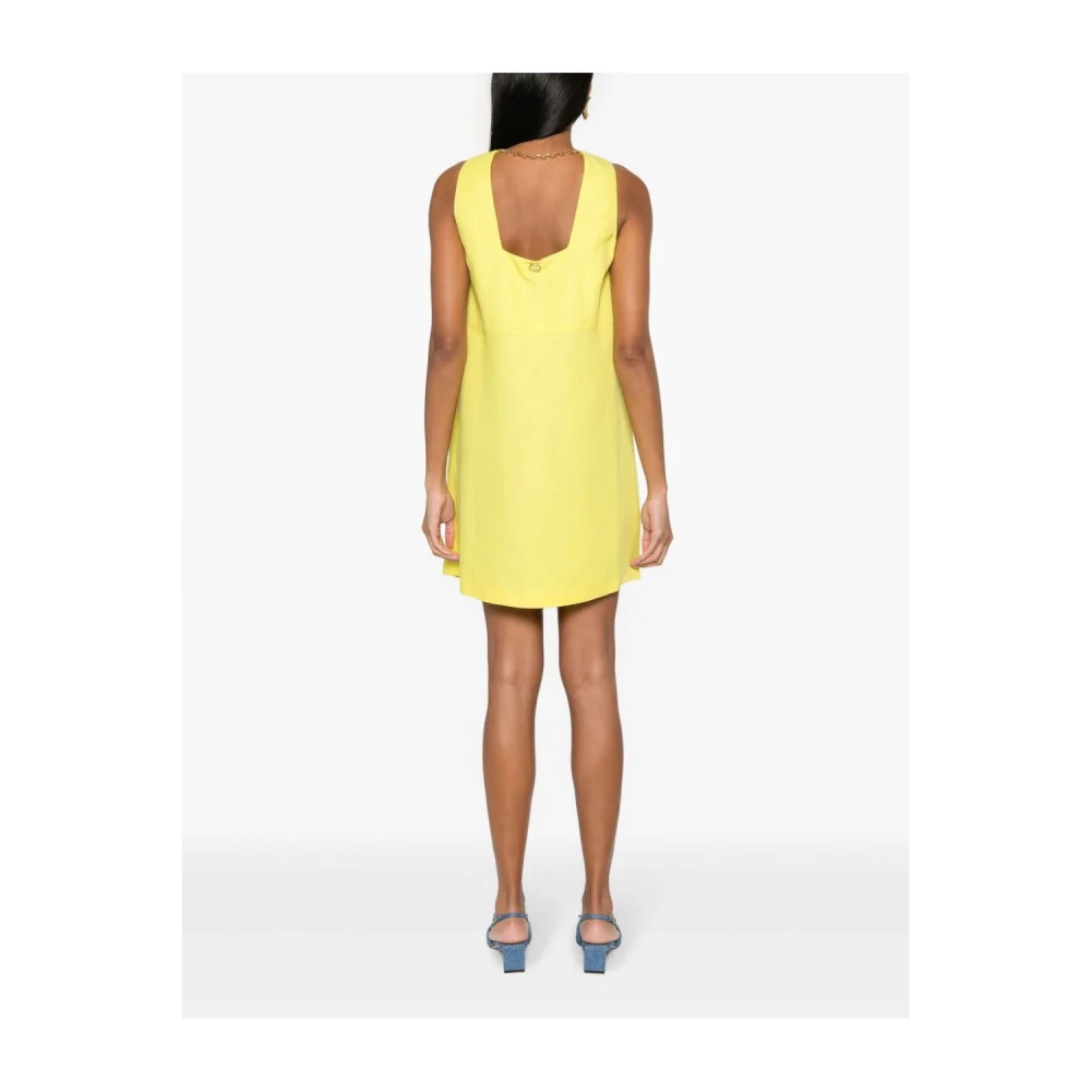 Twinset Short Dresses Yellow Dames