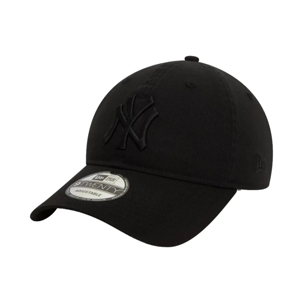 new era Vintage Gewassen Yankees Logo Pet Black Heren