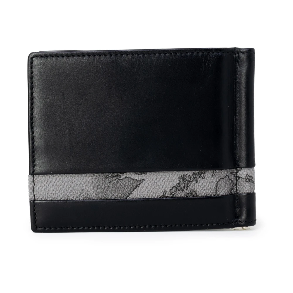 Alviero Martini 1a Classe Heren Portemonnee Herfst Winter Collectie Gray Heren