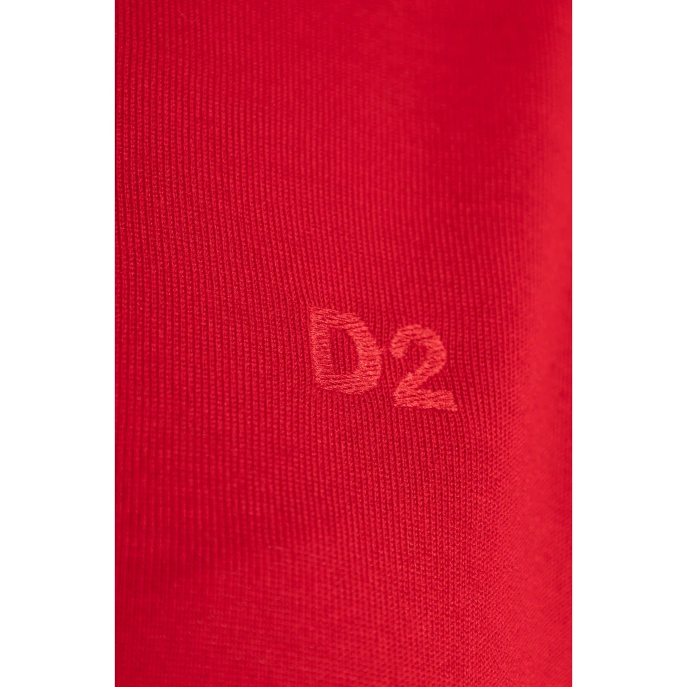 Dsquared2 Wollen coltrui Red Dames