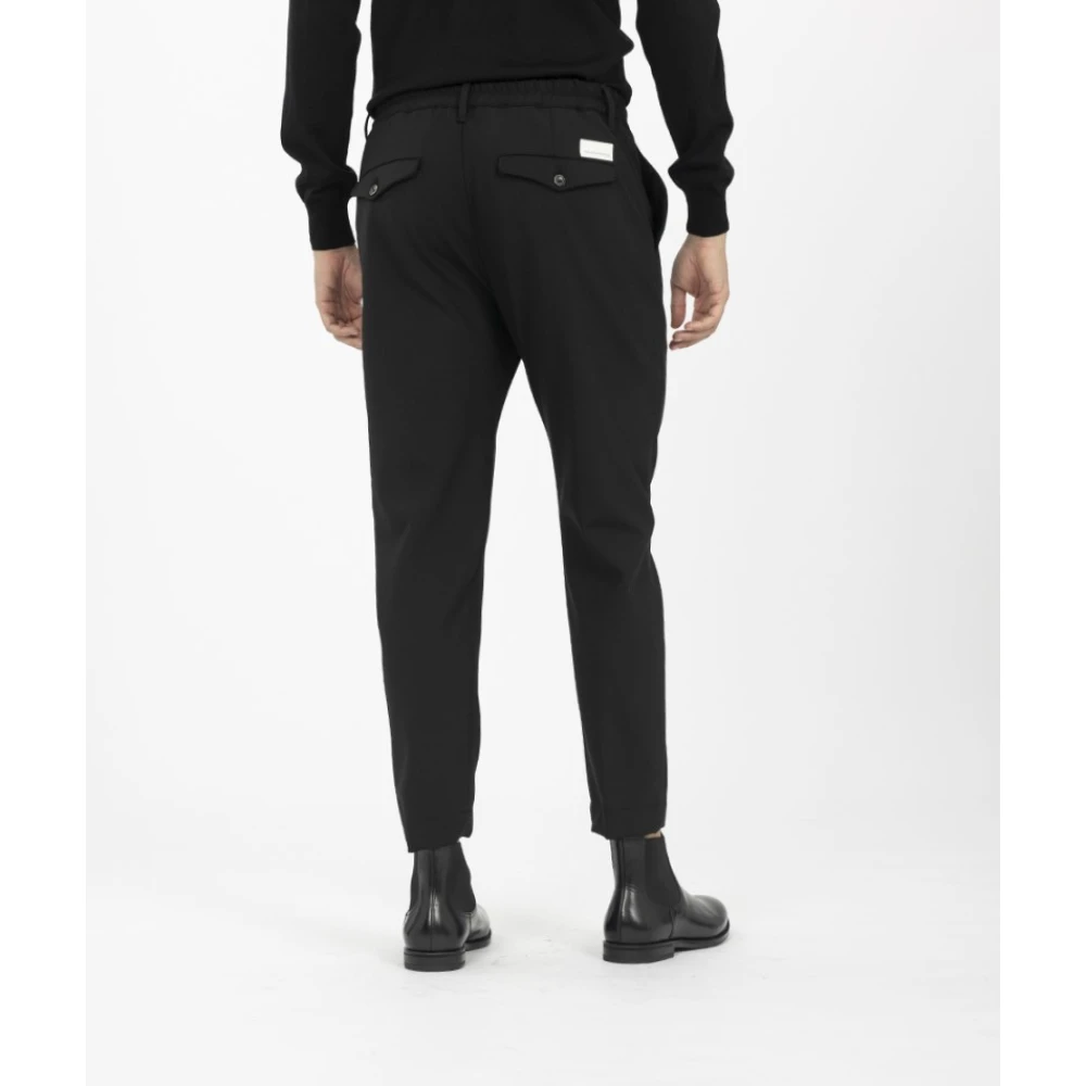 Nine In The Morning Technische wollen joggerbroek Black Heren