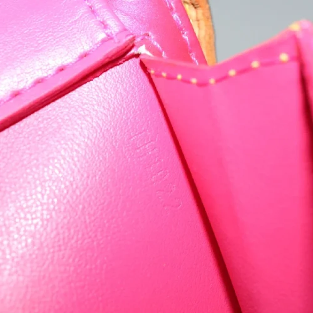 Louis Vuitton Vintage Pre-owned Leather pouches Red Heren