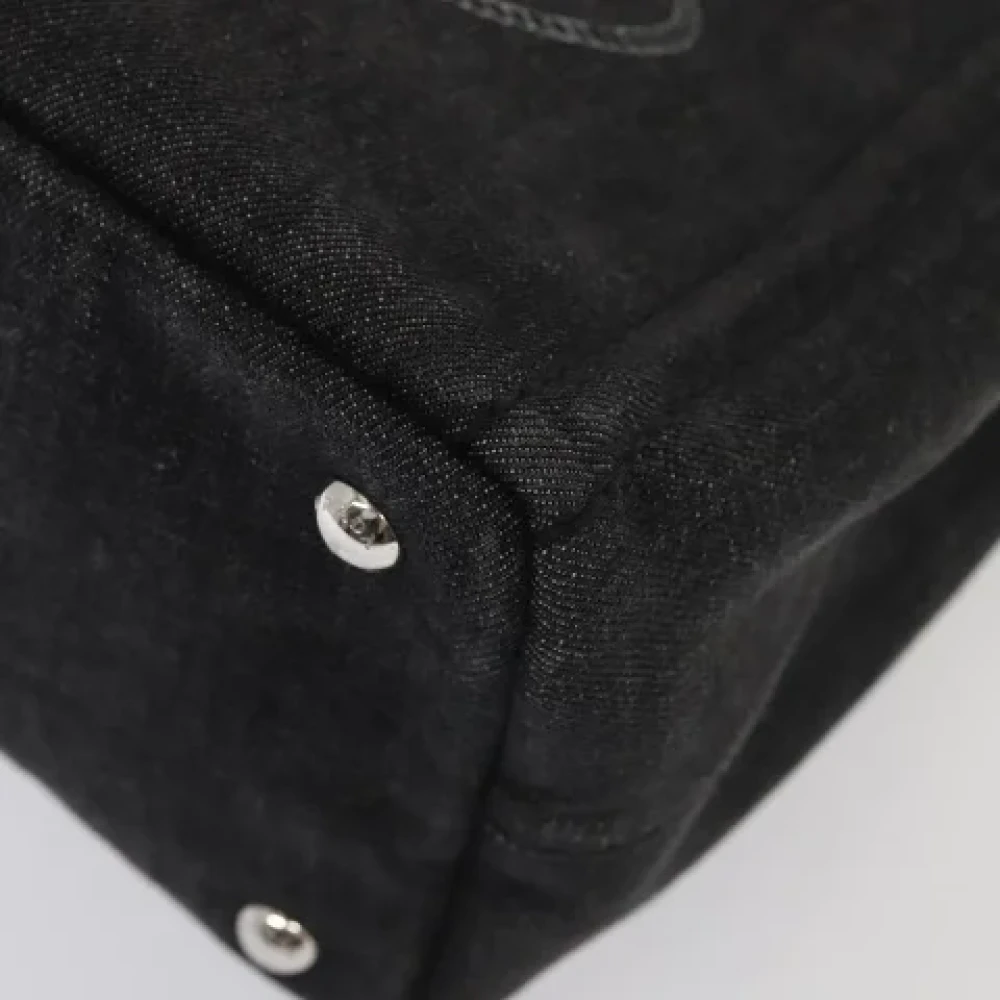Prada Vintage Pre-owned Denim prada-bags Black Dames