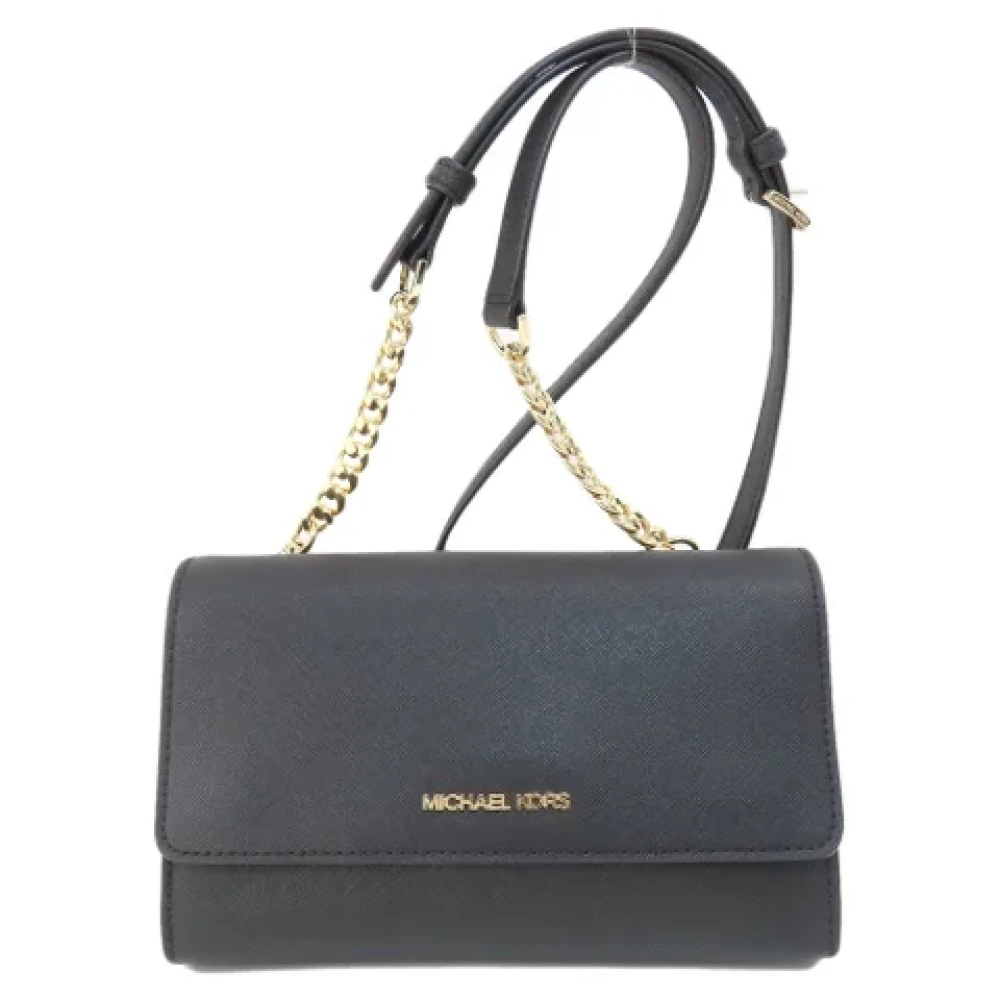 Michael Kors Pre-owned Plastic shoulder-bags Black Dames