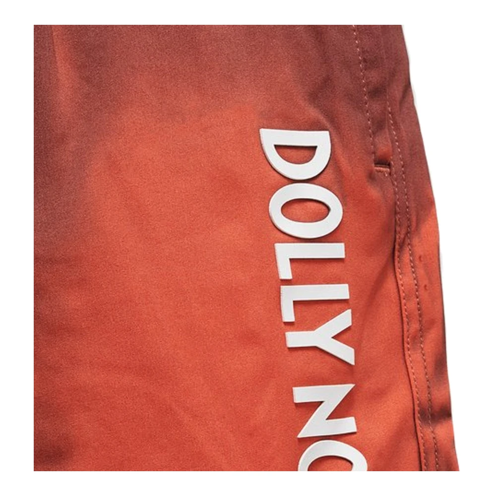 Dolly Noire Reactieve Zwemshorts Zwart Rood Red Heren