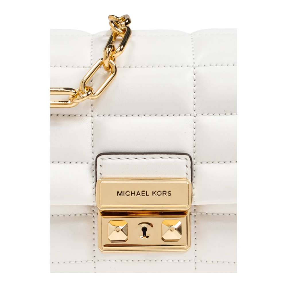 Michael Kors Schoudertas Tribeca White Dames