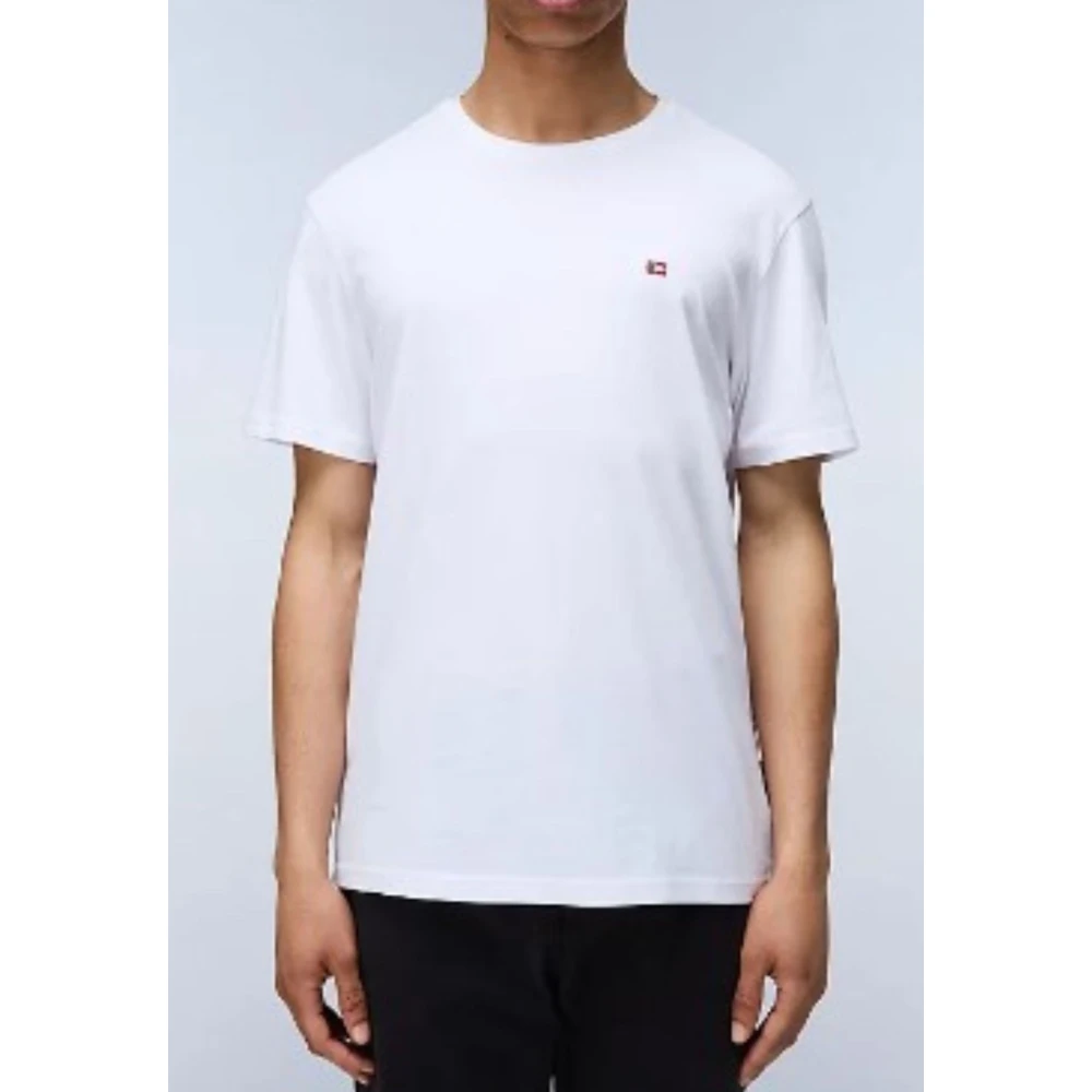 Napapijri Heren Longsleeve T-shirt White Heren