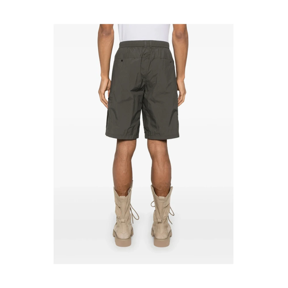 Mizuno Houtskoolgrijze ritszakken shorts Gray Heren