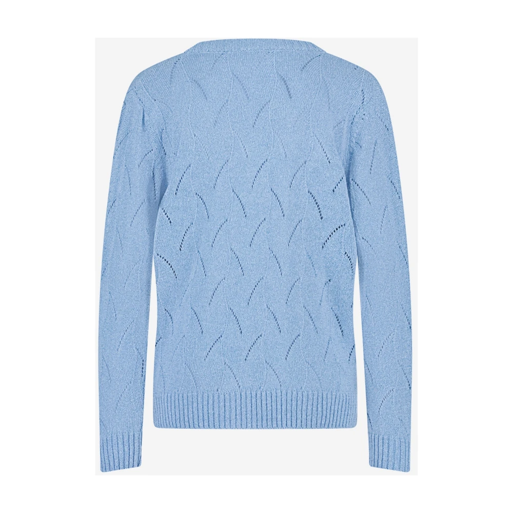 Jane Lushka Elegant Light Blue Cardigan Blue Dames