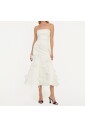 robe-en-polyester-blanc