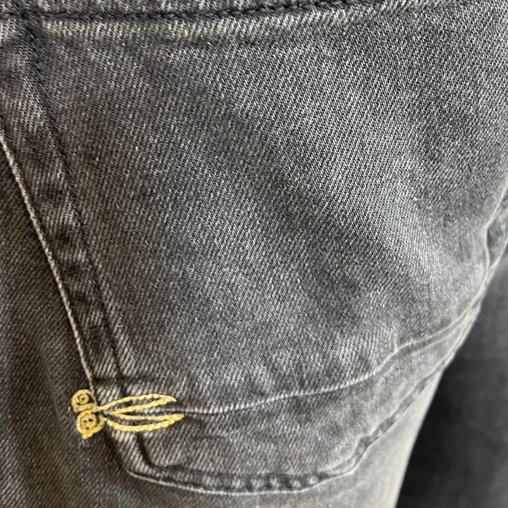 Denham Ridge AWB Straight Fit Zwarte Jeans Black Heren