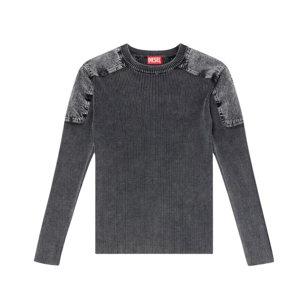 Diesel Urban Utility Gebreide Trui Gray Heren