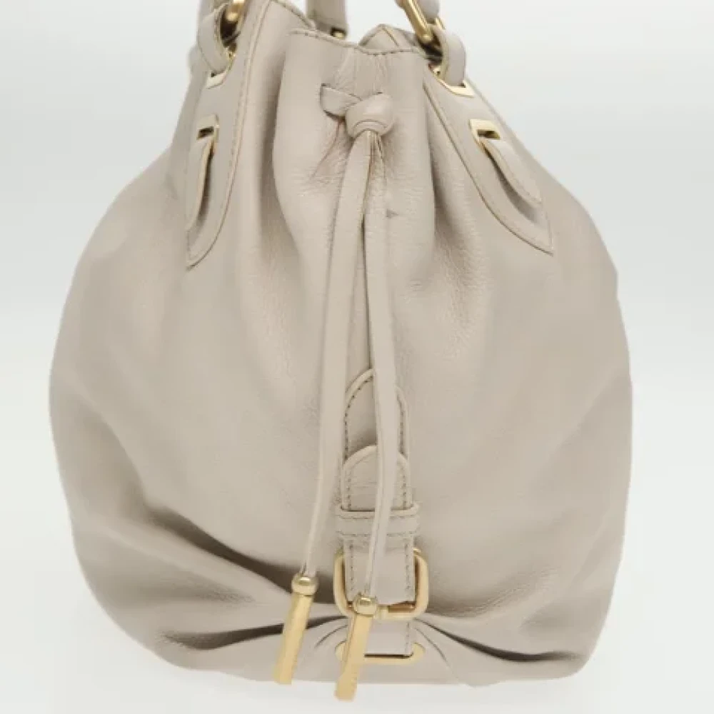 Bally Pre-owned Leather handbags White Dames
