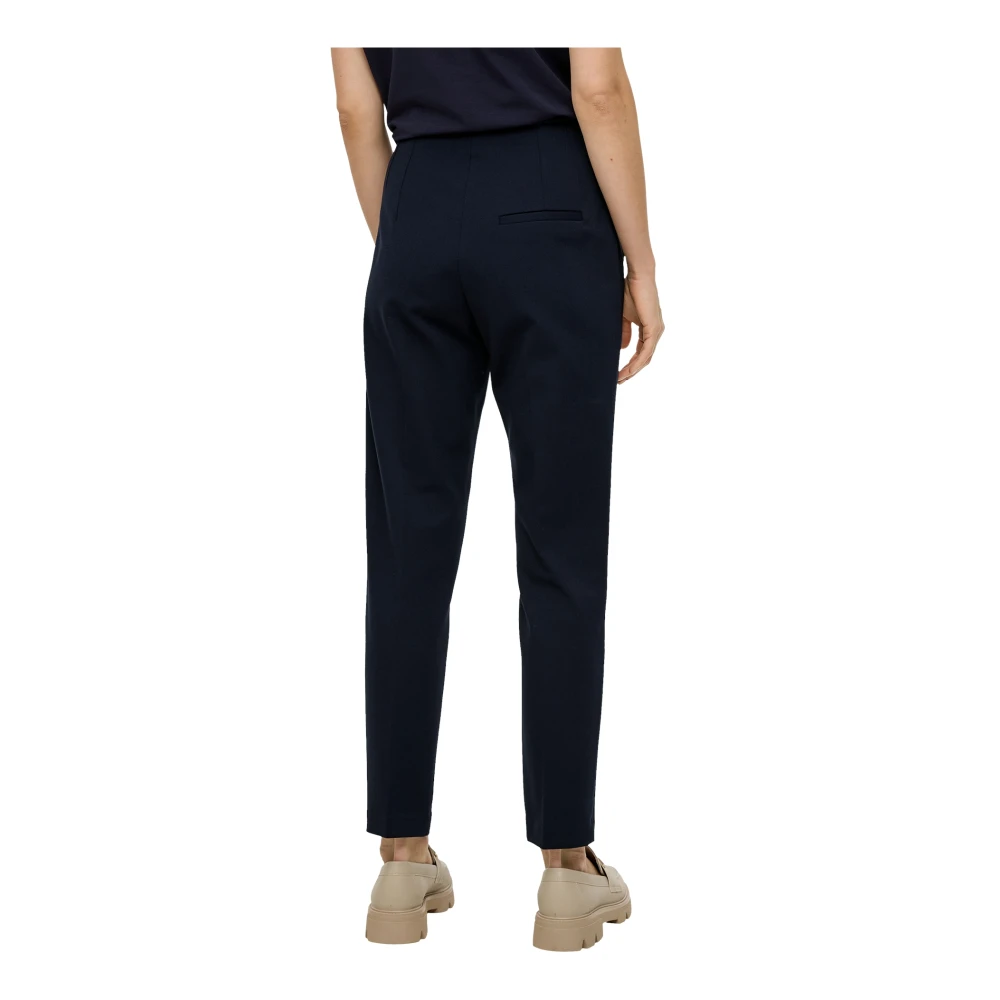 s.Oliver Slim-fit Trousers Blue Dames