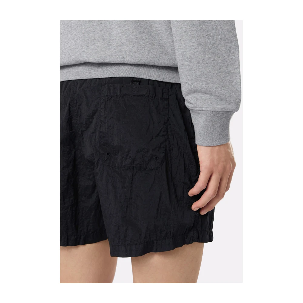 Stone Island Zwart zee kleding met zak Black Heren