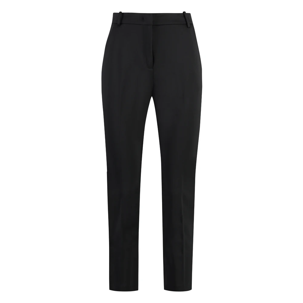 pinko Bello Straight-Leg Broek Black Dames