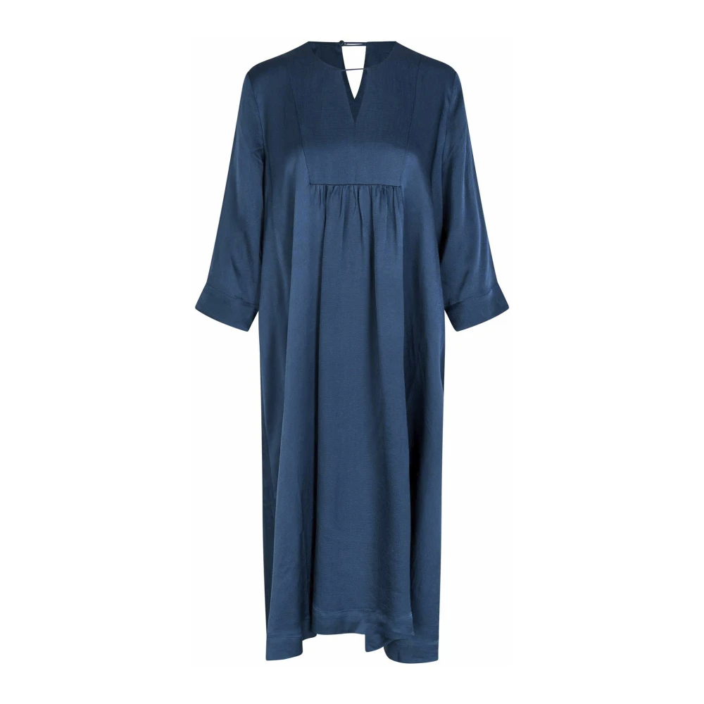 Masai Elegante Moonlit Ocean Jurk Blue Dames
