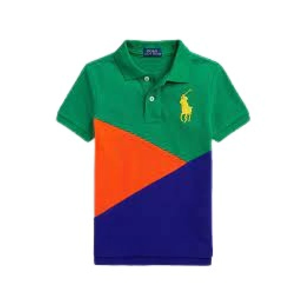 Polo Ralph Lauren Kleur Blok Polo T-shirts en Polos Multicolor Heren