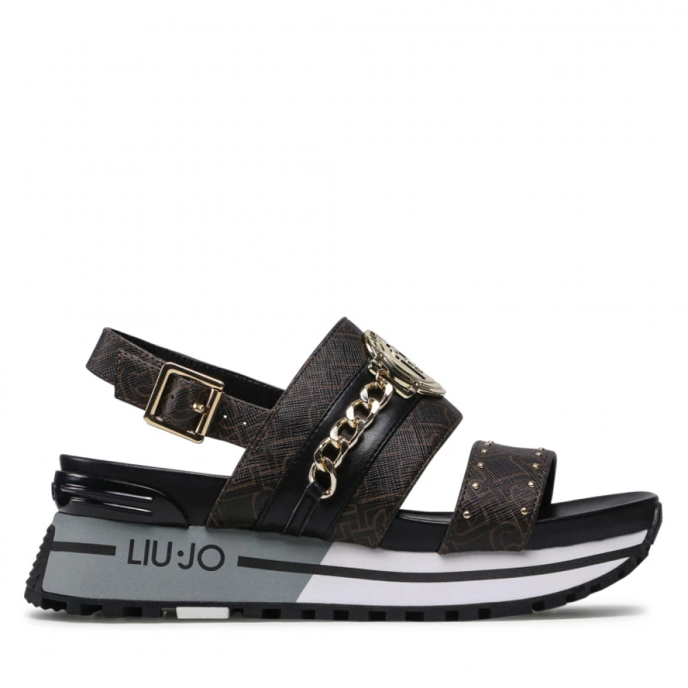 Liu Jo Women's Brown Flat Sandals