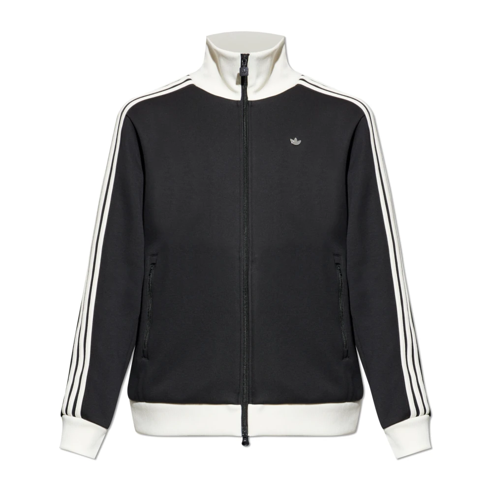 Adidas Originals Sweatshirt met metalen logo Black Heren