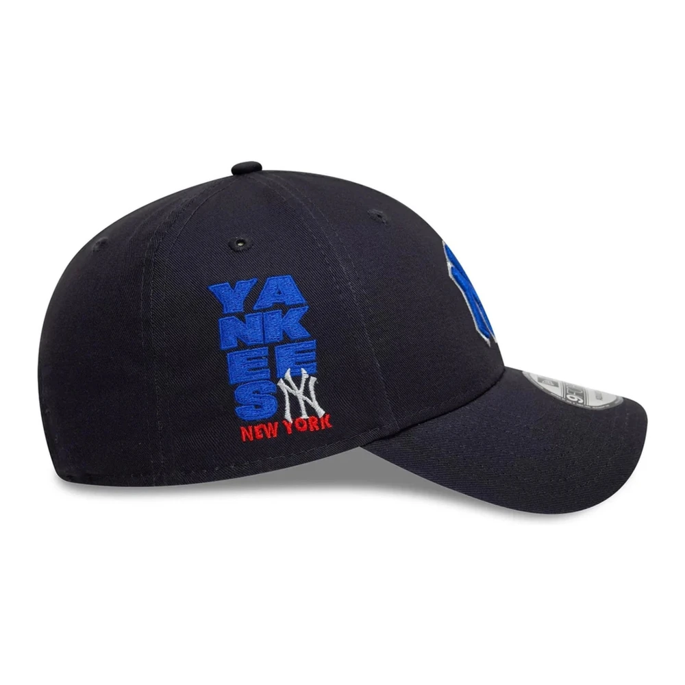 new era Yankees Side Patch Pet Black Heren