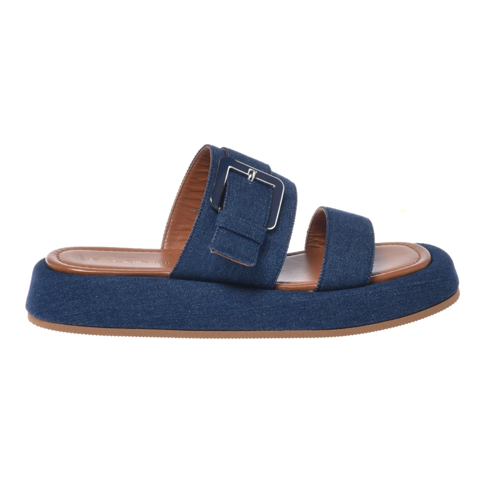 Baldinini Donna Blu Scarpe, 38 Eu, New,