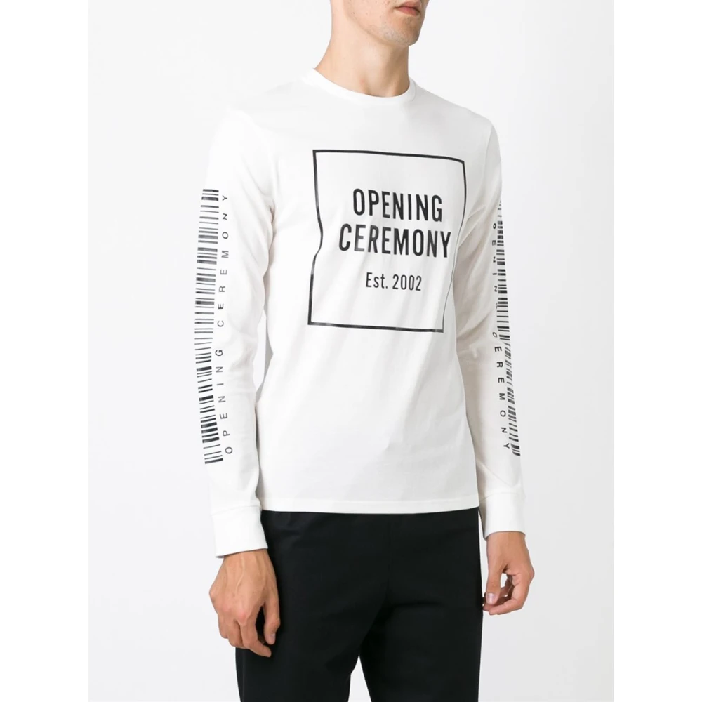 Opening Ceremony Wit Multi Barcode Modestijl White Heren