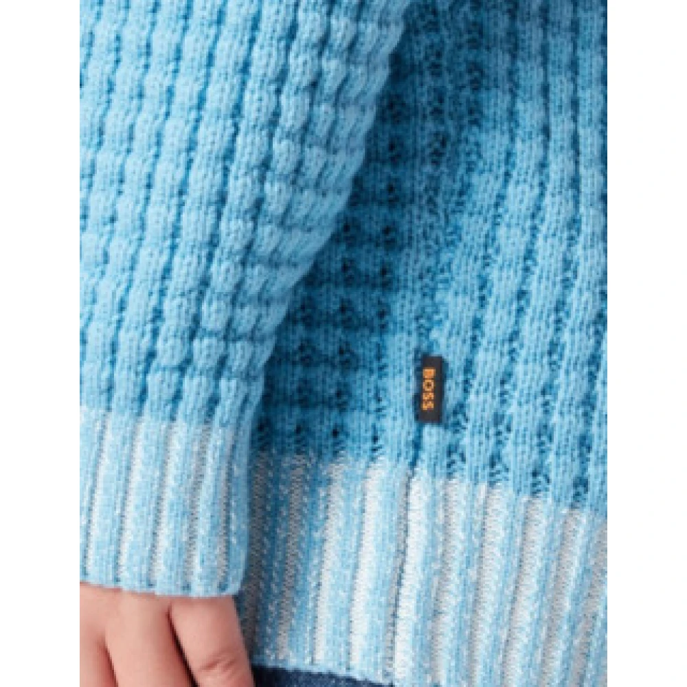 Hugo Boss Blauwe Pullover Sweater Blue Dames