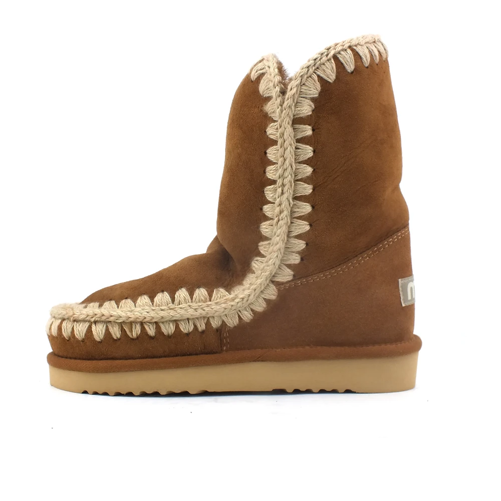 Mou Women's Brown Winter Boots, 5 Uk, Eskimo 24