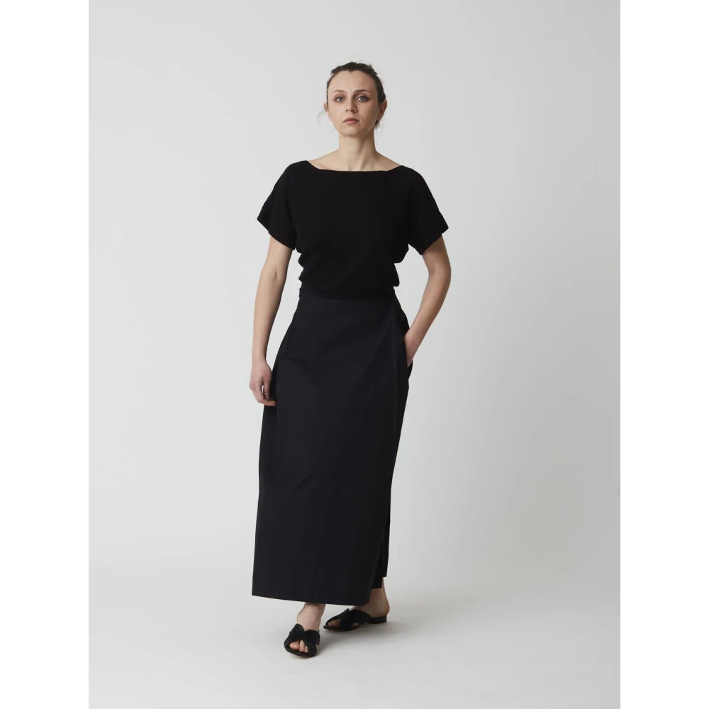 Alpha Studio Dames Crew Neck TShirt Black Dames