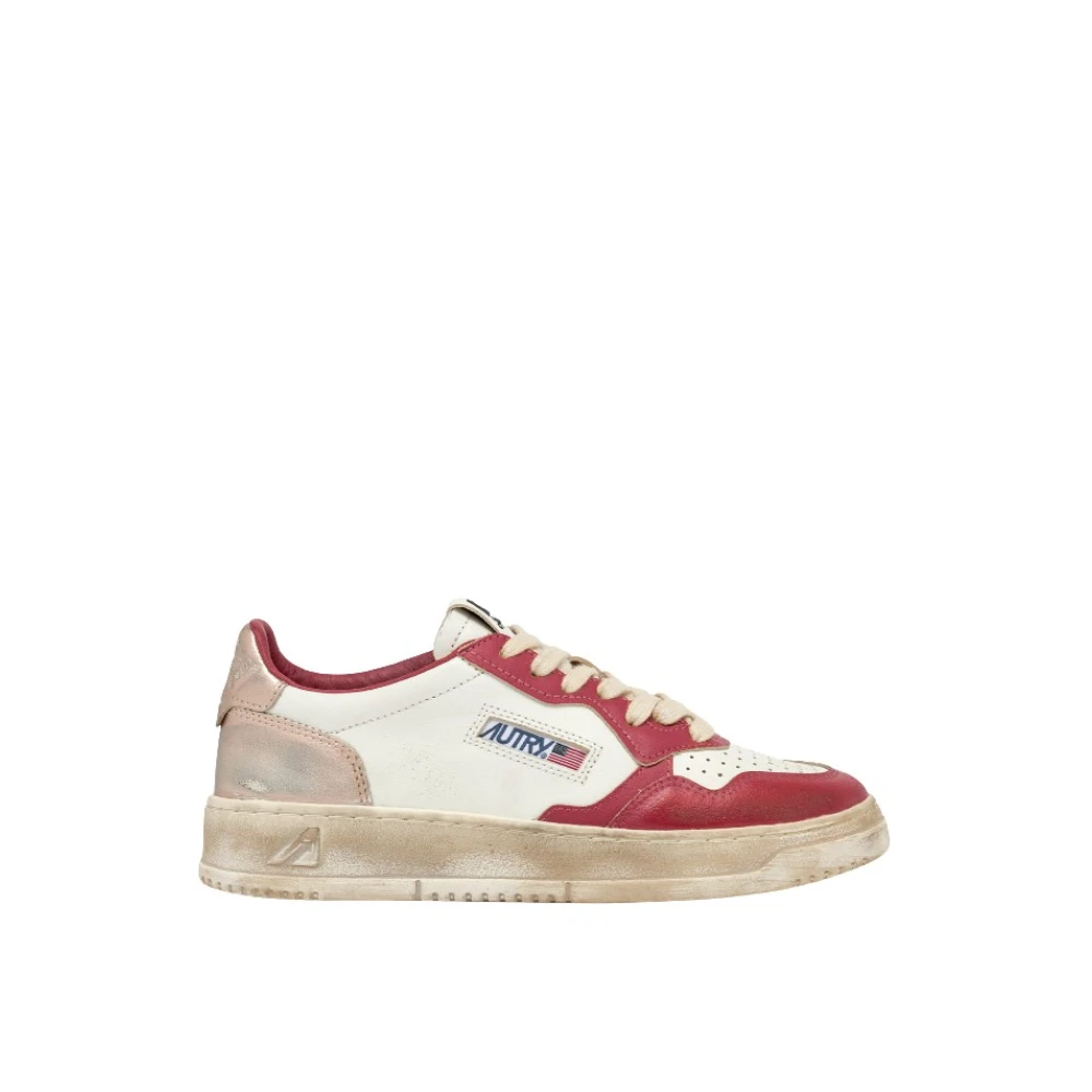Autry Vintage Koper Sneakers Heren Schoenen Veelkleurig Multicolor