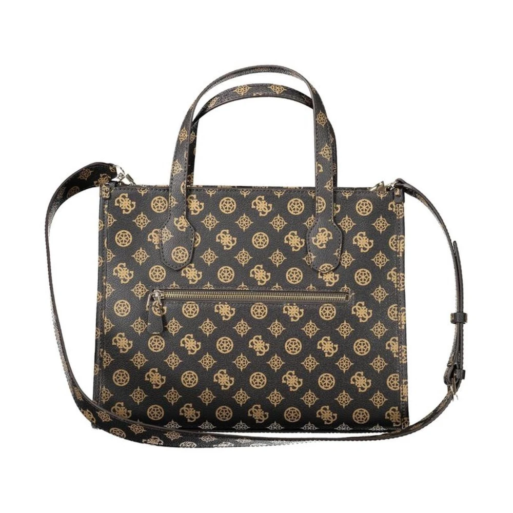 Guess Bruine Satchel Handtas voor Vrouwen Brown Dames