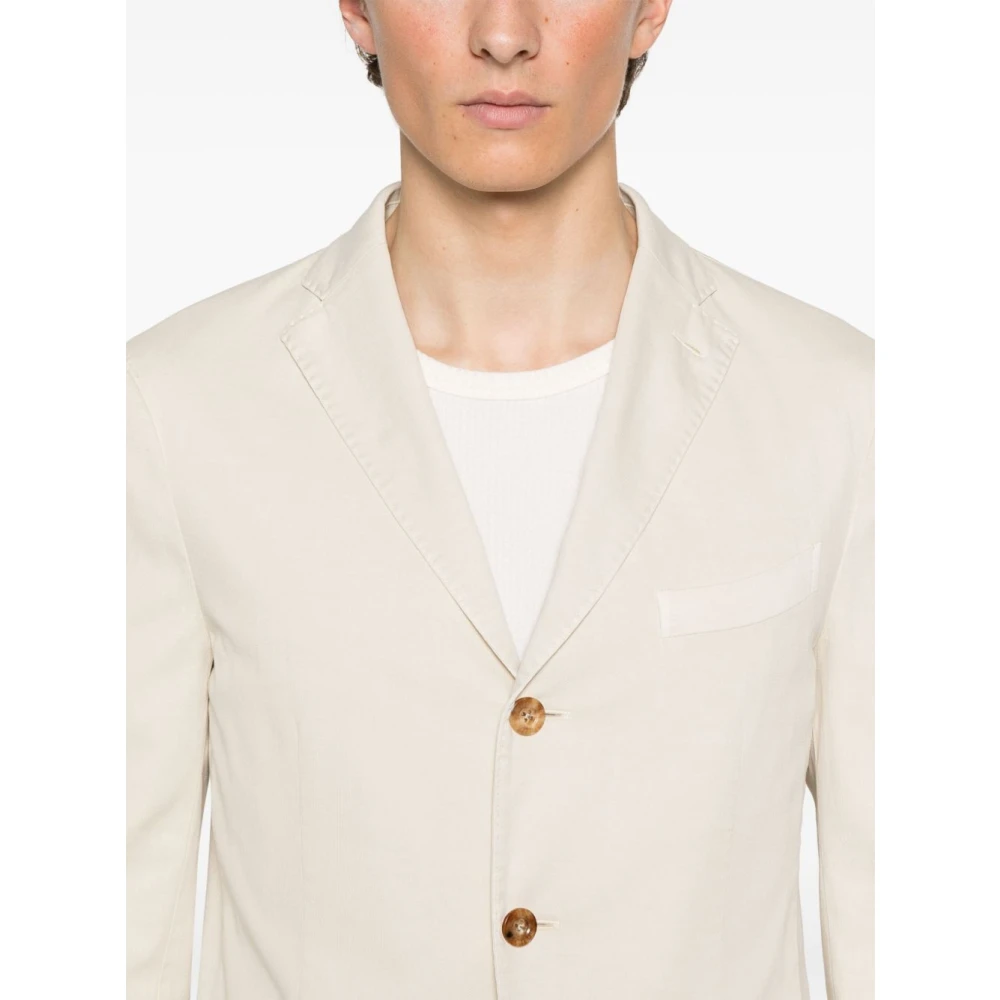 Boglioli Zwarte herenjas Beige Heren
