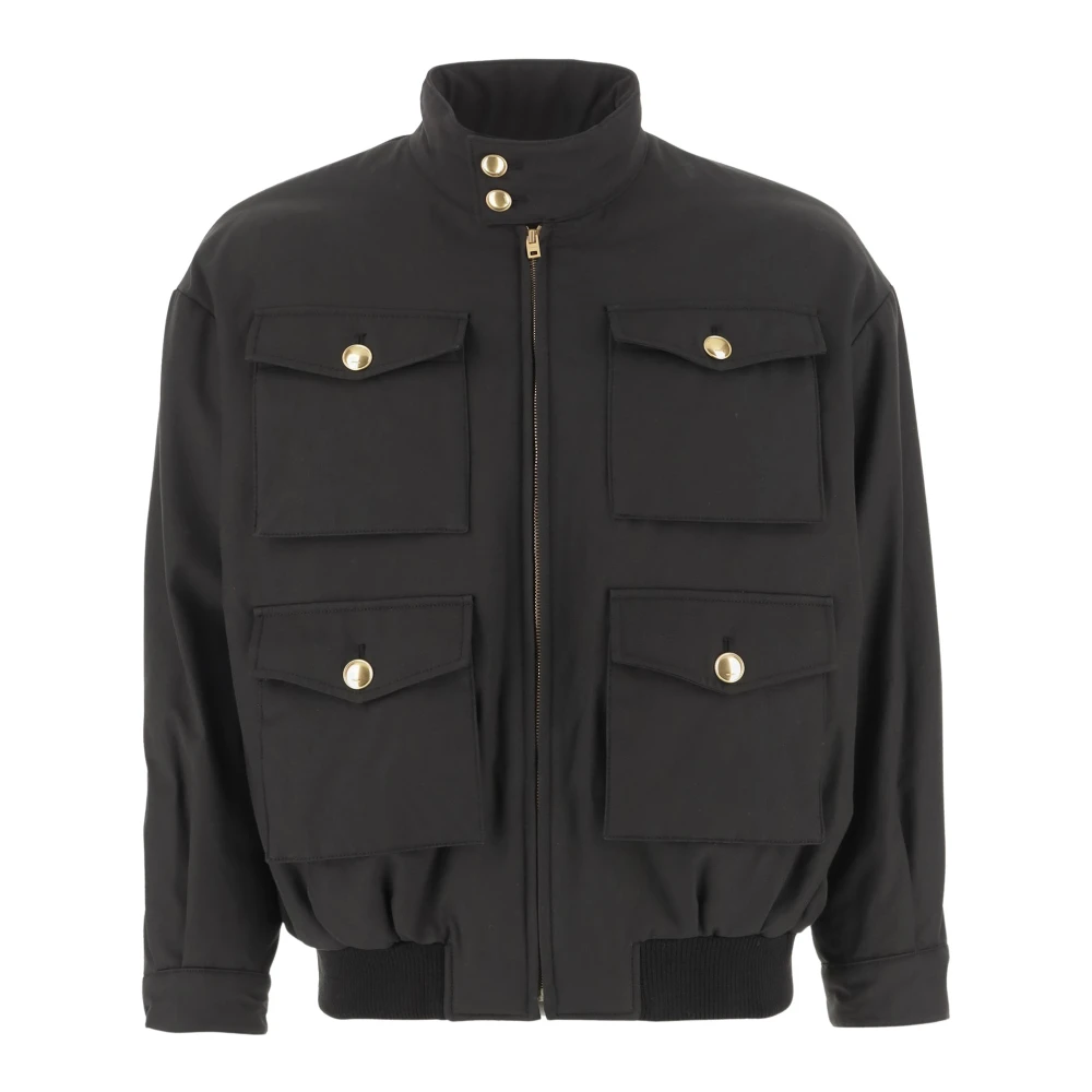 We11Done Zwarte jassen voor een stijlvolle uitstraling Black Heren