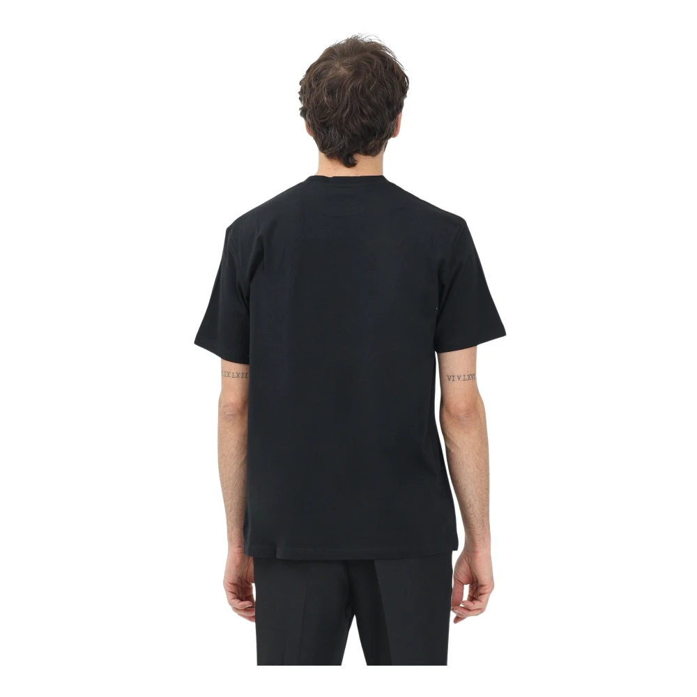 Just Cavalli Zwarte T-shirt Korte Mouw Modern Black Heren