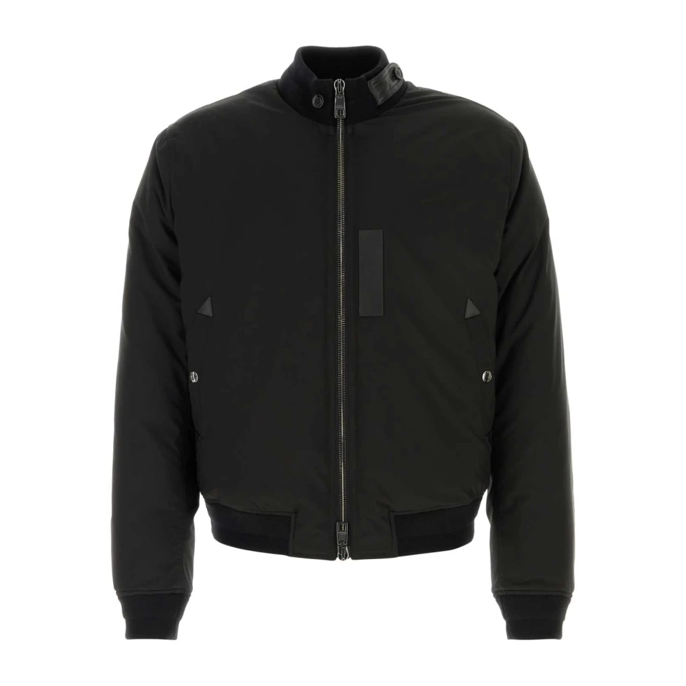 Dolce & Gabbana Herren Schwarz Jacken, K, Mgröße: