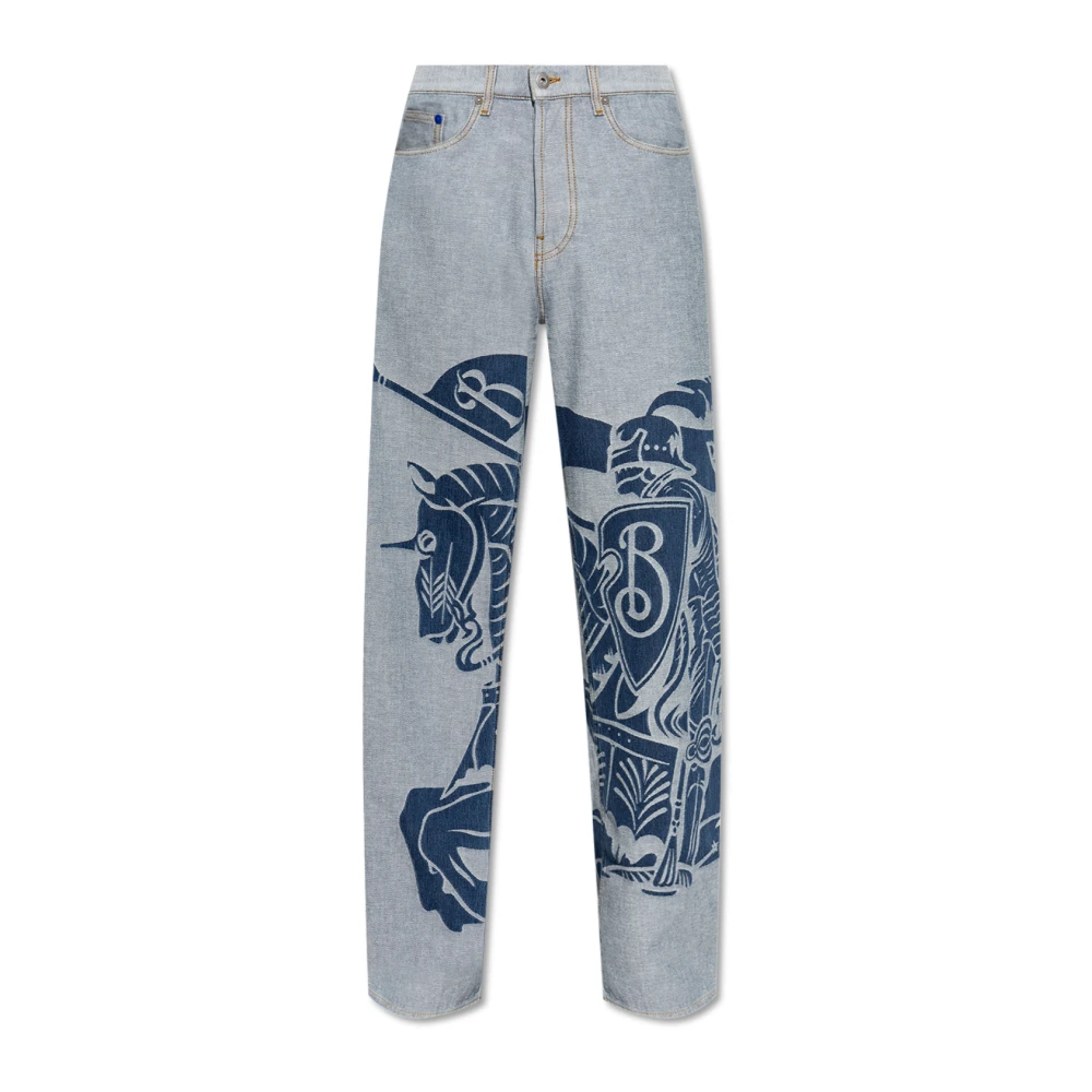 Burberry Jeans met het logo Blue Heren
