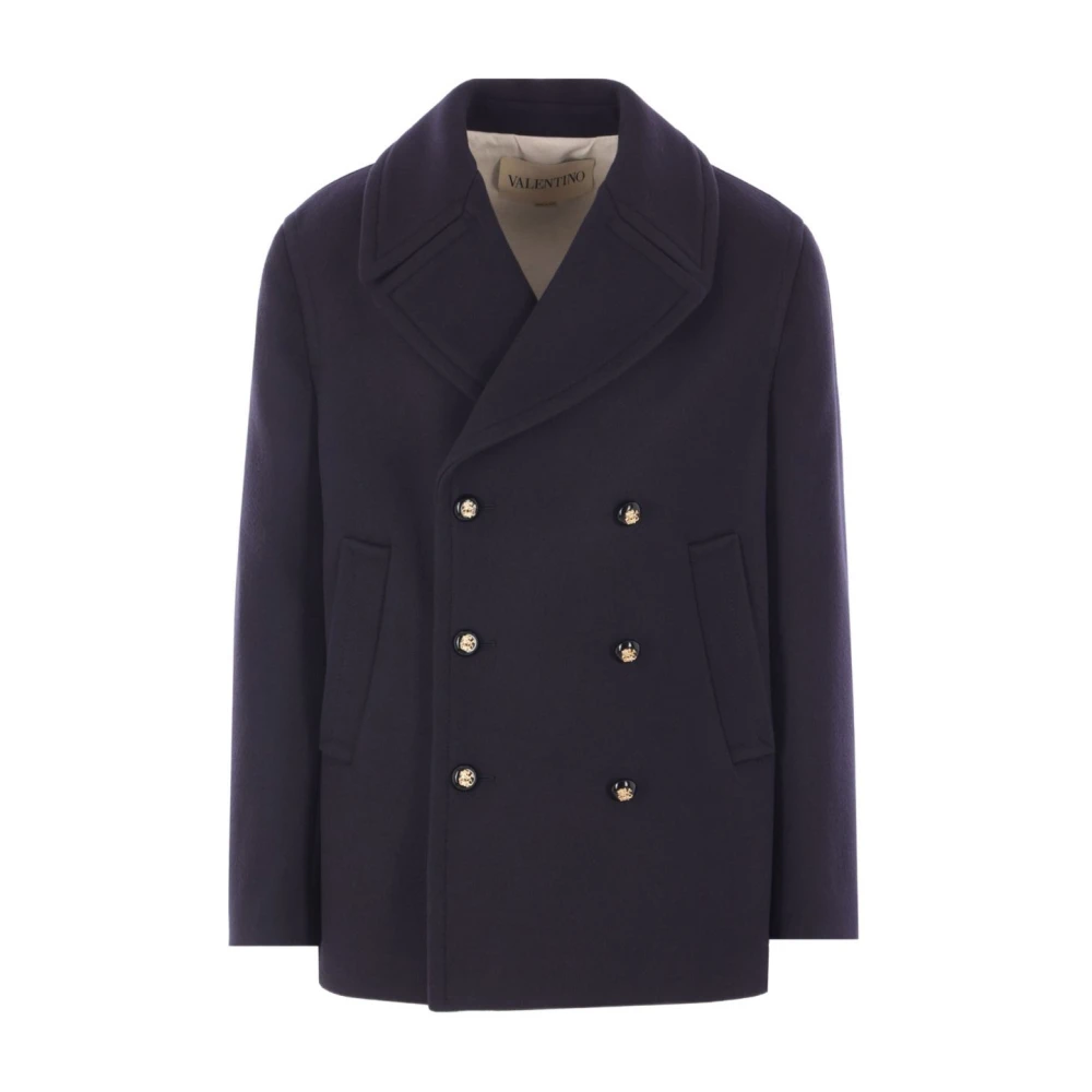 Valentino Garavani Men's Blue Parka For Aw25 - Blazers - 2XL - Jackets