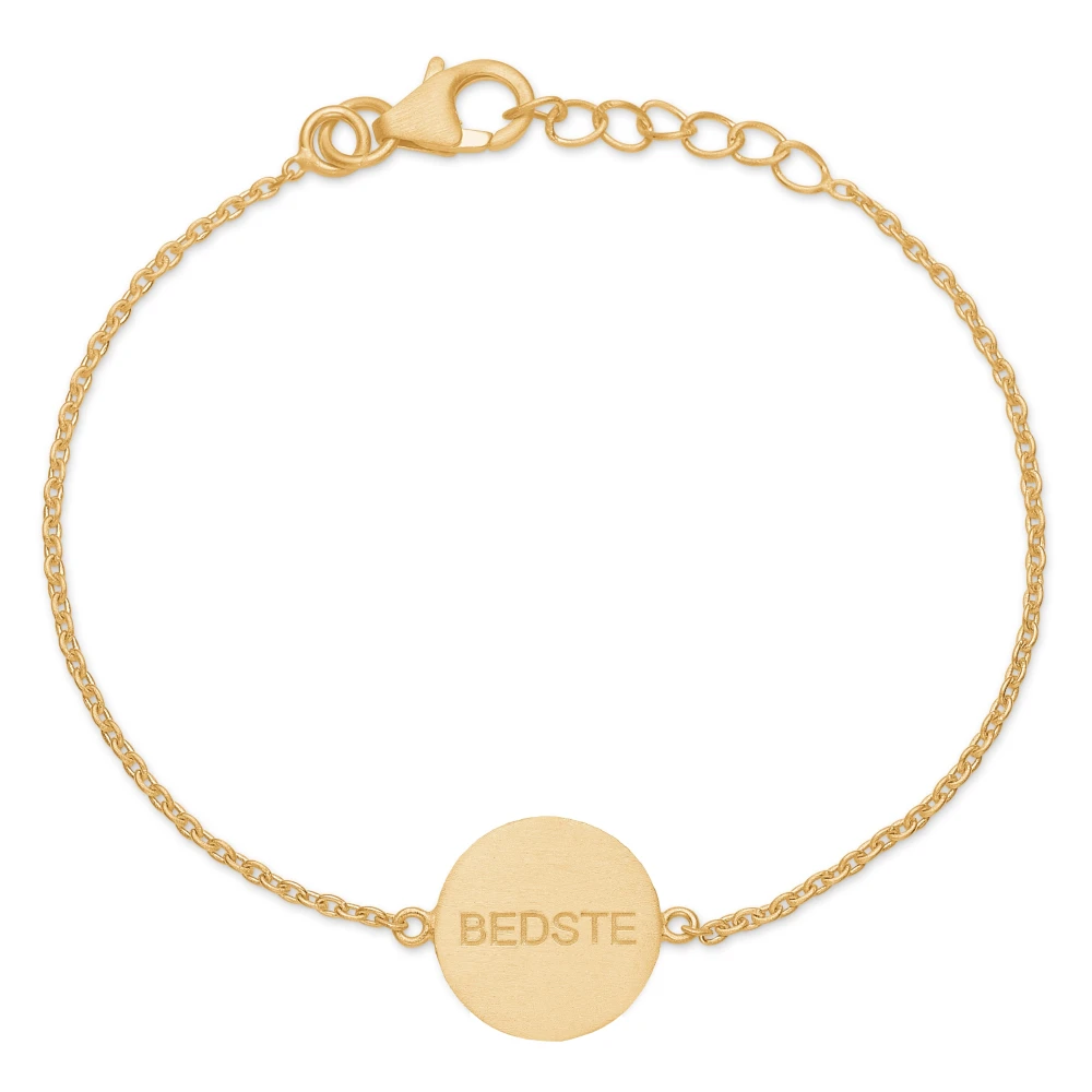 Frk. Lisberg, Accessoarer, Dam, ONE Size, Bästa Mormor Amulett Armband