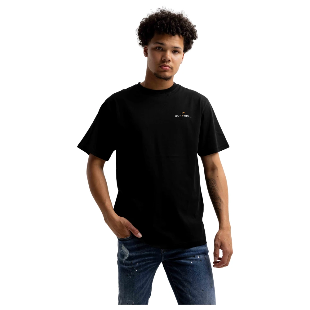 Quotrell Tropics T-Shirt Heren Zwart Black Heren