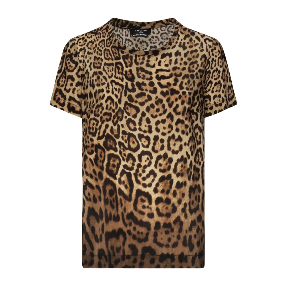 Guess - Tops > T-Shirts - Brown - Guess - Modalova