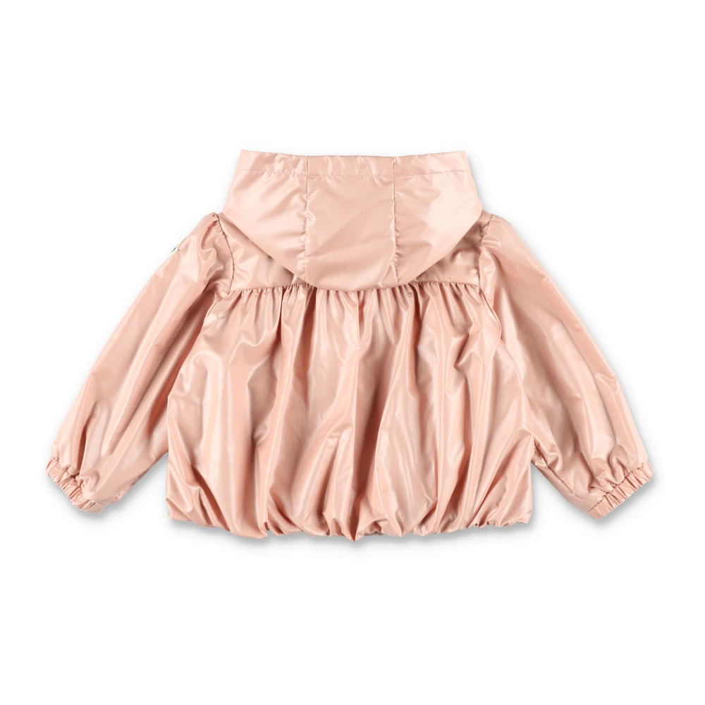 Moncler Roze Hoodie Jas Buitenkleding Meisje Pink Dames
