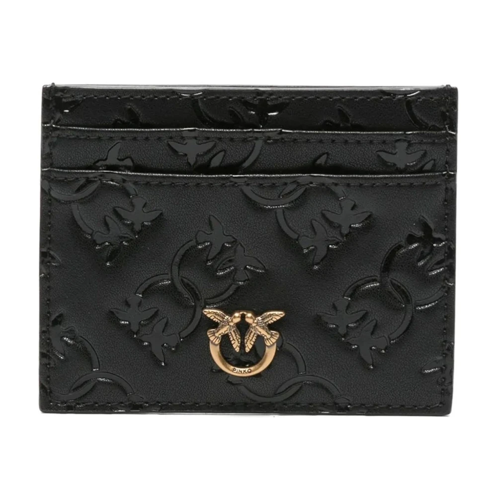 Pinko Women's Black Wallets & Cardholders, One Size, Card Holder Wallet