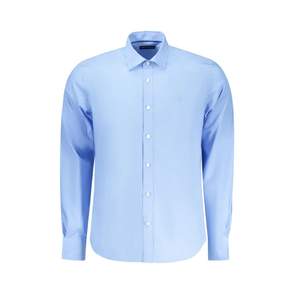 North Sails Men's Blue Azzurro Cotton Shirt - Formal Shirts - 2XL - Shirts