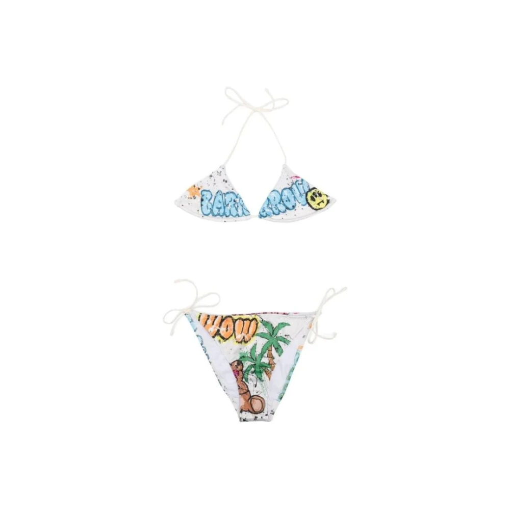 Barrow Driehoek Bikini Set met Multicolor Print Multicolor Dames