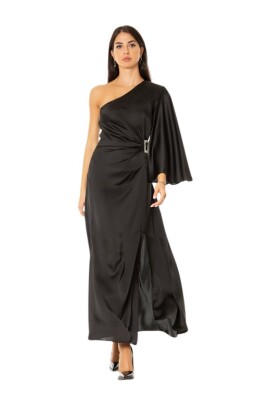 elegant-one-shoulder-dress-in-satin