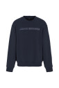pull-bleu-stretch-interlock-avec-logo