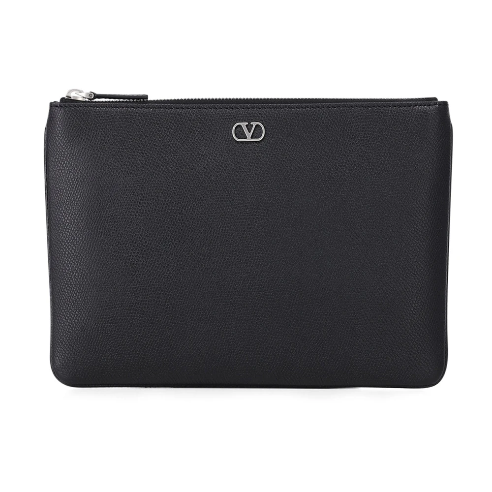 Valentino Garavani Men's Black Vlogo Signature Pouch In C - Image 5
