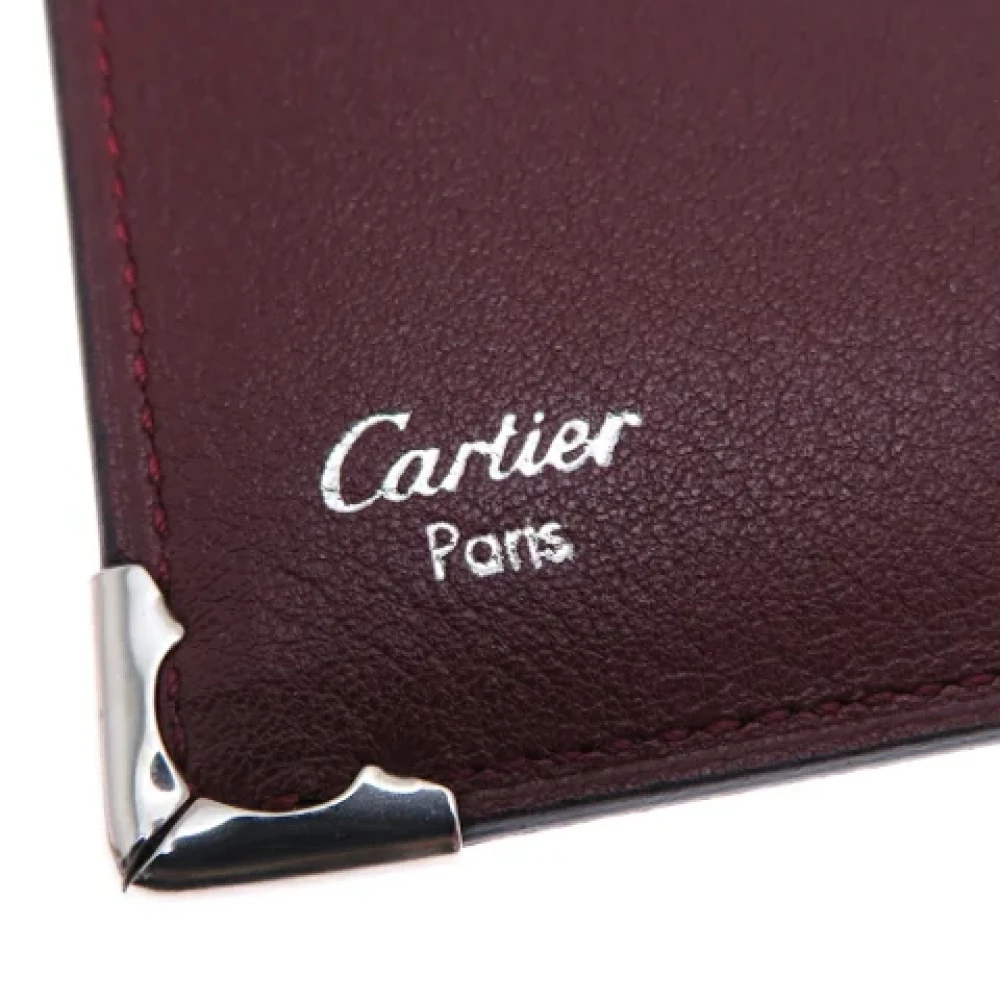 Cartier Vintage Pre-owned Leather home-office Black Dames