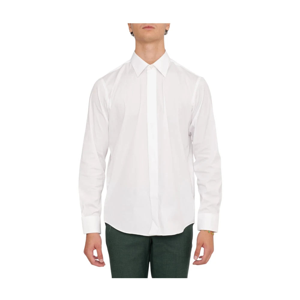 Boss Stijlvol Overhemd White Heren